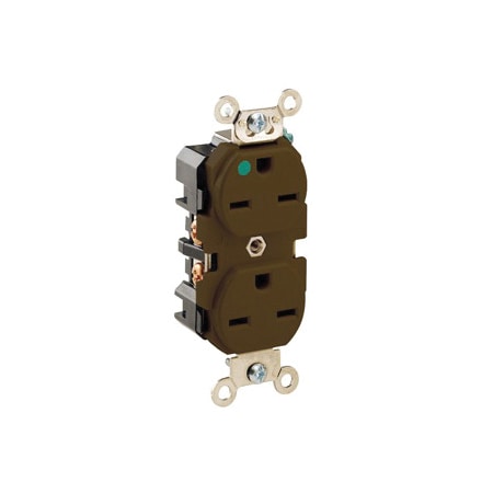 Leviton Watertight Connector, 5-20R, 20A, 125V 15W33